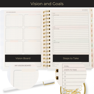 Small Planner 2024-2025 Daily Weekly Monthly Planners 2024-2025 - 6" x 9" Appointment Book for Women, Mom, Work, School Calendar Planner - 18 Month Planner 2024-2025 with 212 Stickers and Bookmark